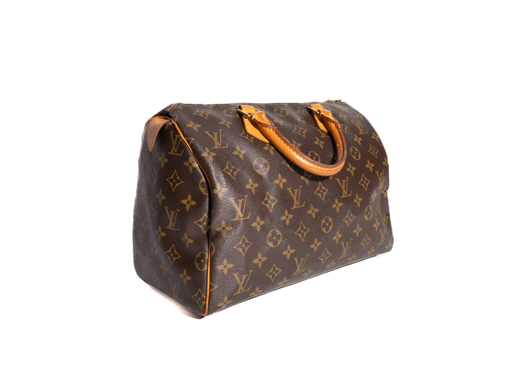 Speedy Monogram Canvas 30