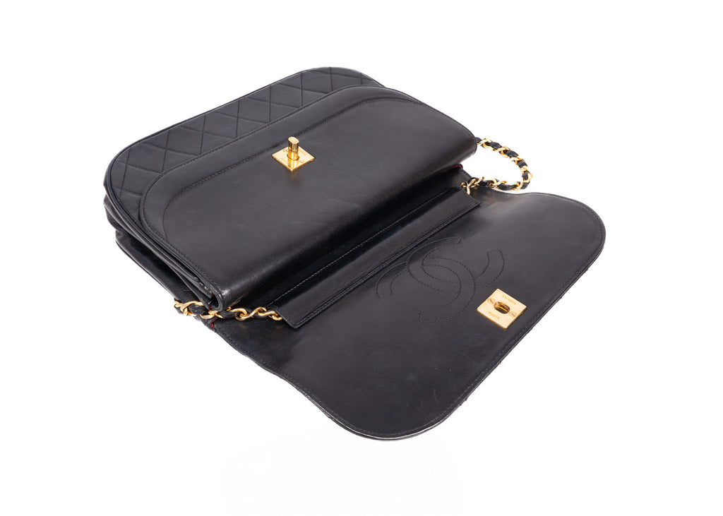 Chanel Halfmoon schwarz Fullset