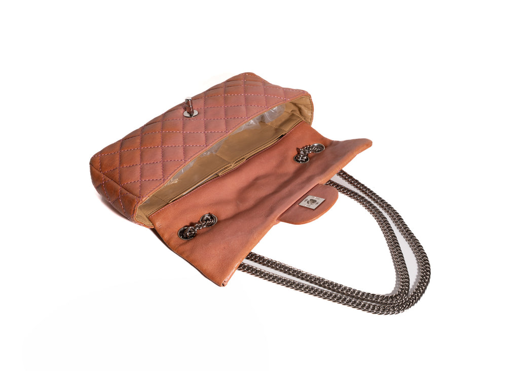Chanel Classic East West Single Flap Bag