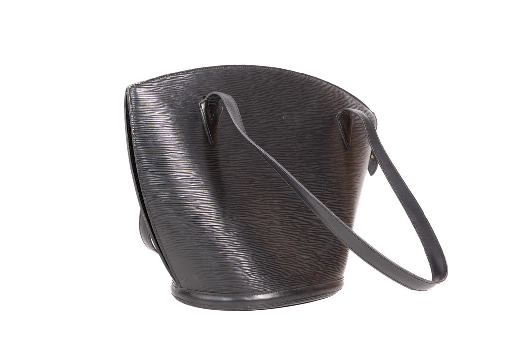 Saint Jacques PM Epi Leder schwarz