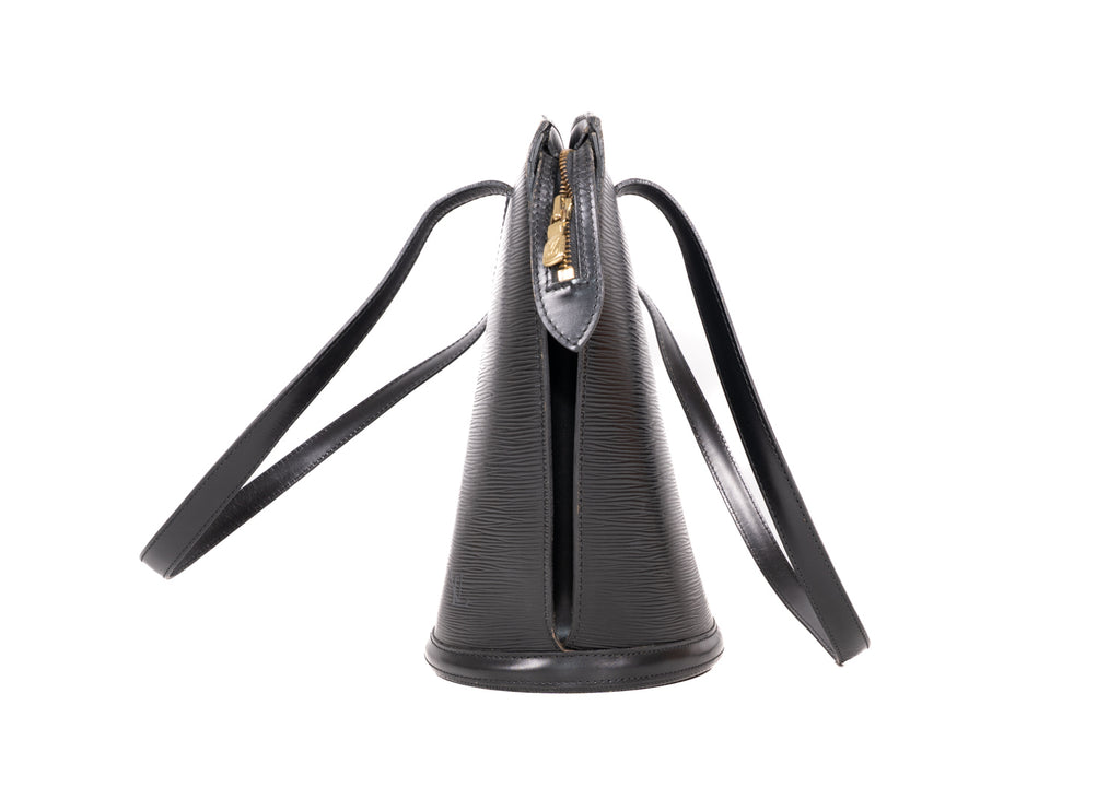 Saint Jacques PM Epi Leder schwarz