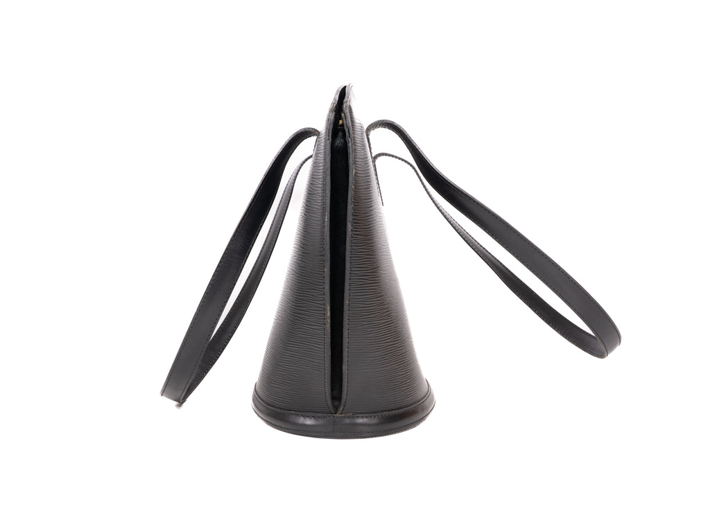 Saint Jacques PM Epi Leder schwarz