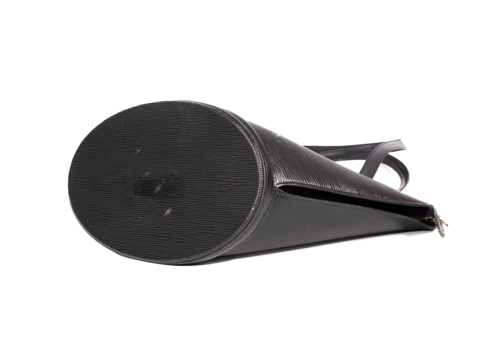 Saint Jacques PM Epi Leder schwarz