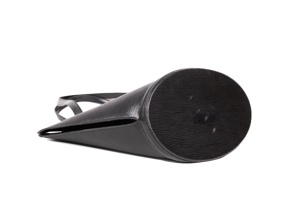 Saint Jacques PM Epi Leder schwarz