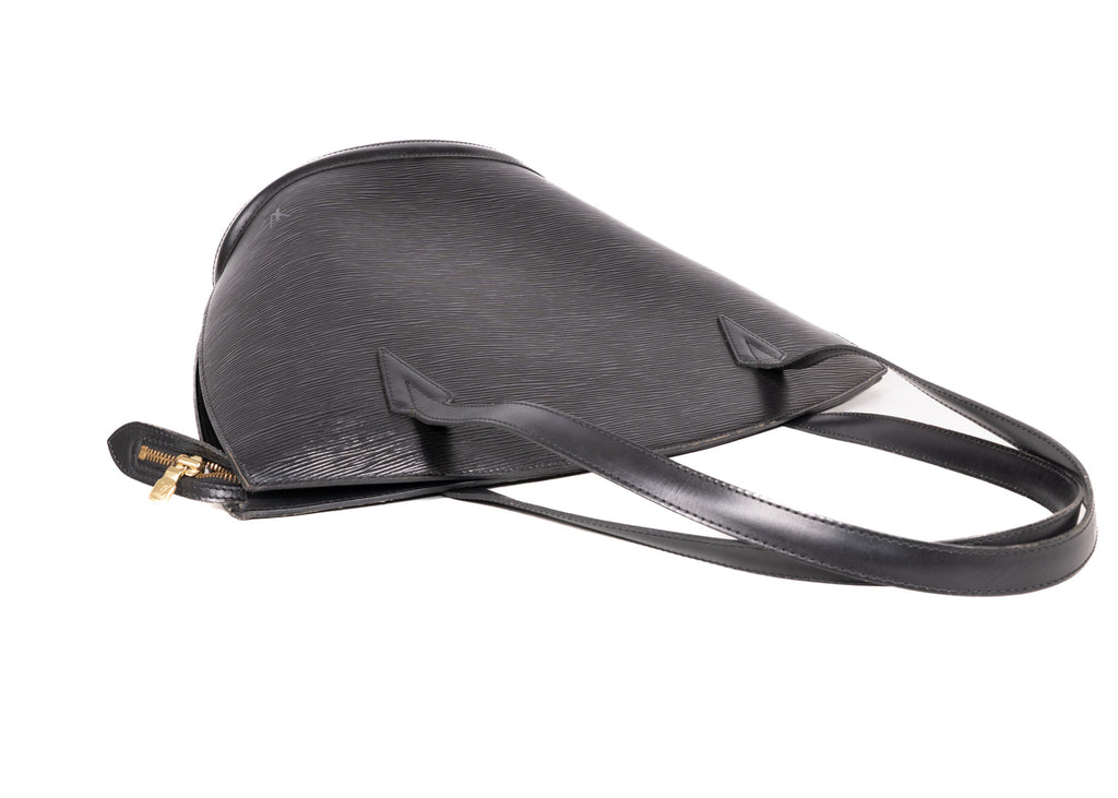 Saint Jacques PM Epi Leder schwarz