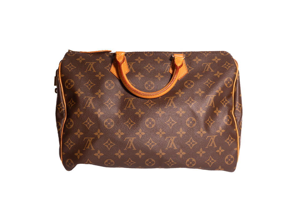 Speedy Monogram Canvas 35