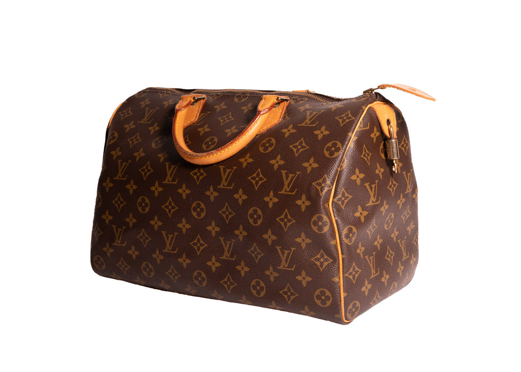 Speedy Monogram Canvas 35