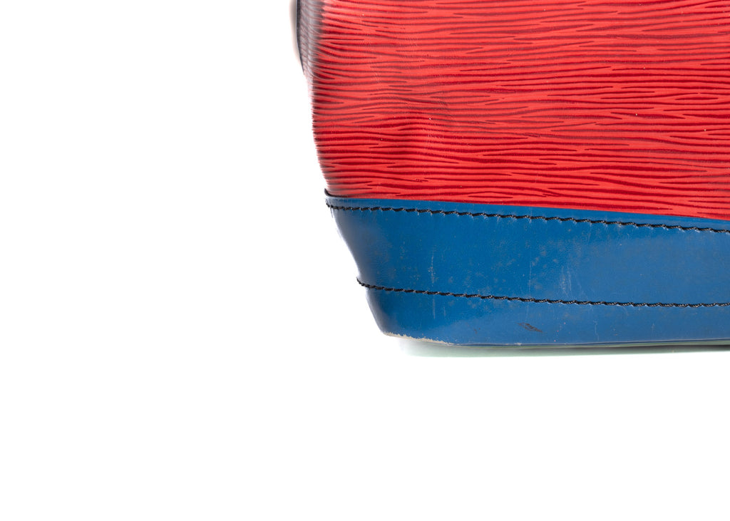 Sac Noé Epi Leder Grande Tricolor