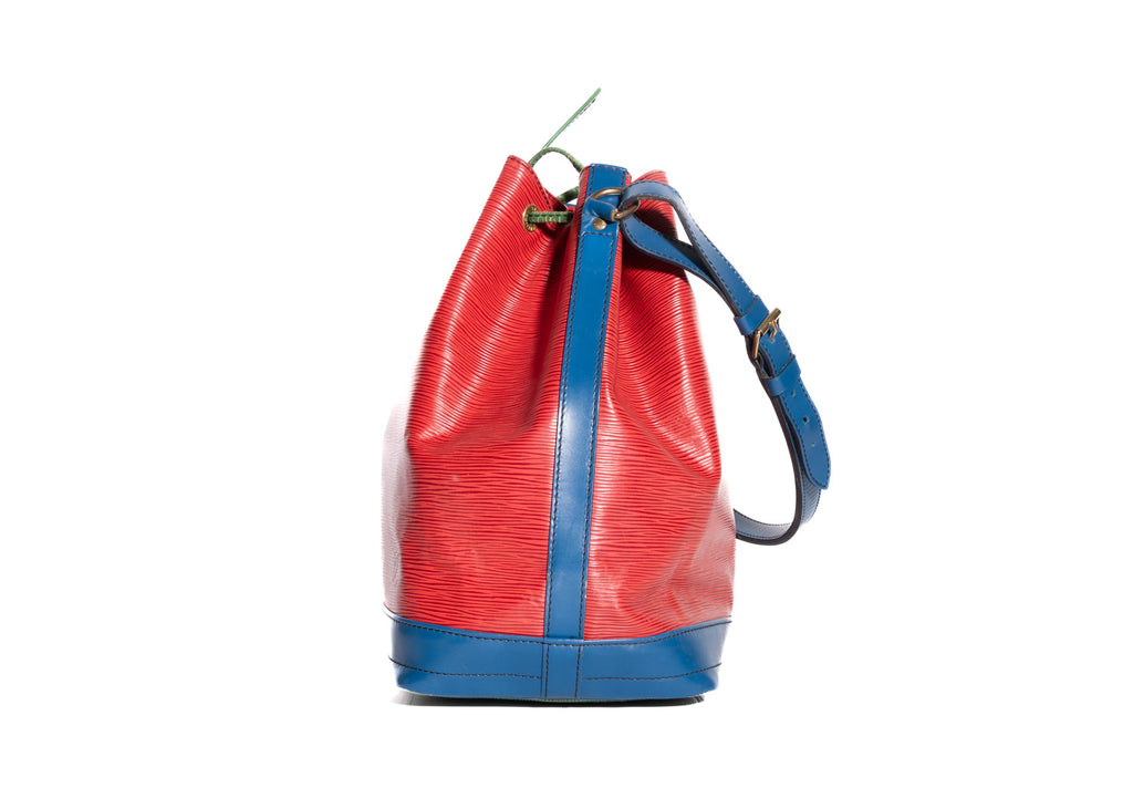 Sac Noé Epi Leder Grande Tricolor