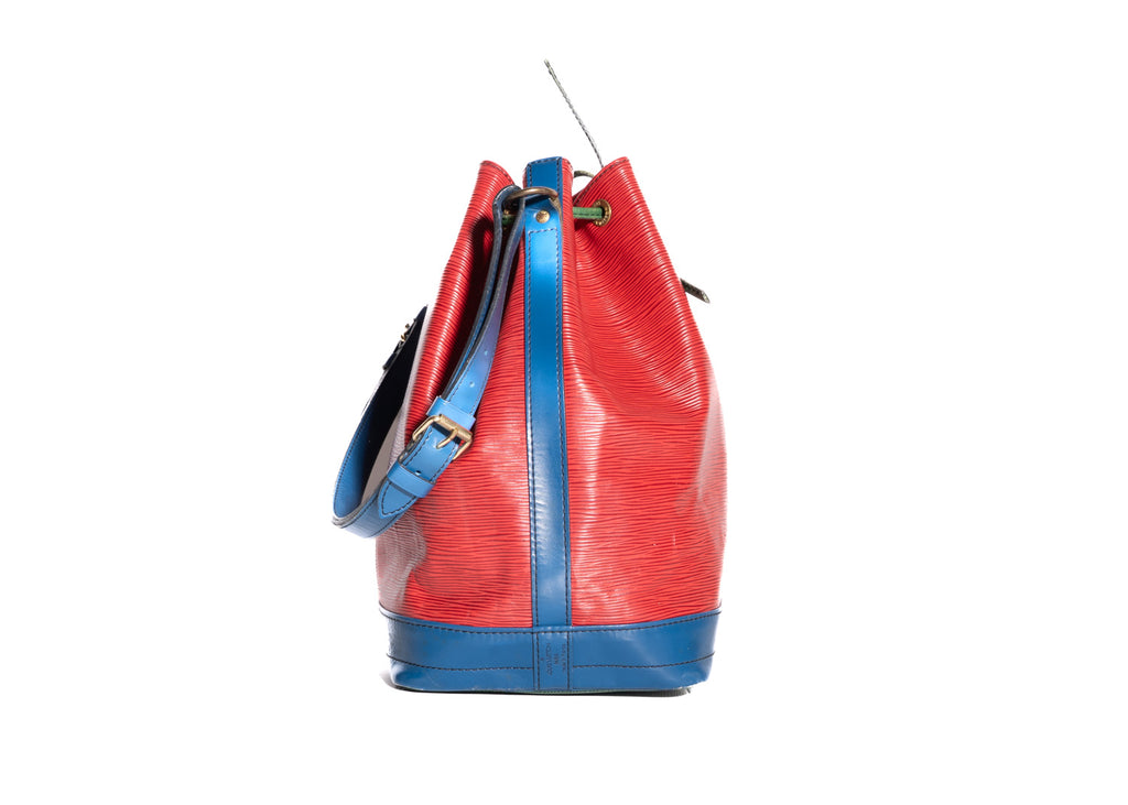 Sac Noé Epi Leder Grande Tricolor