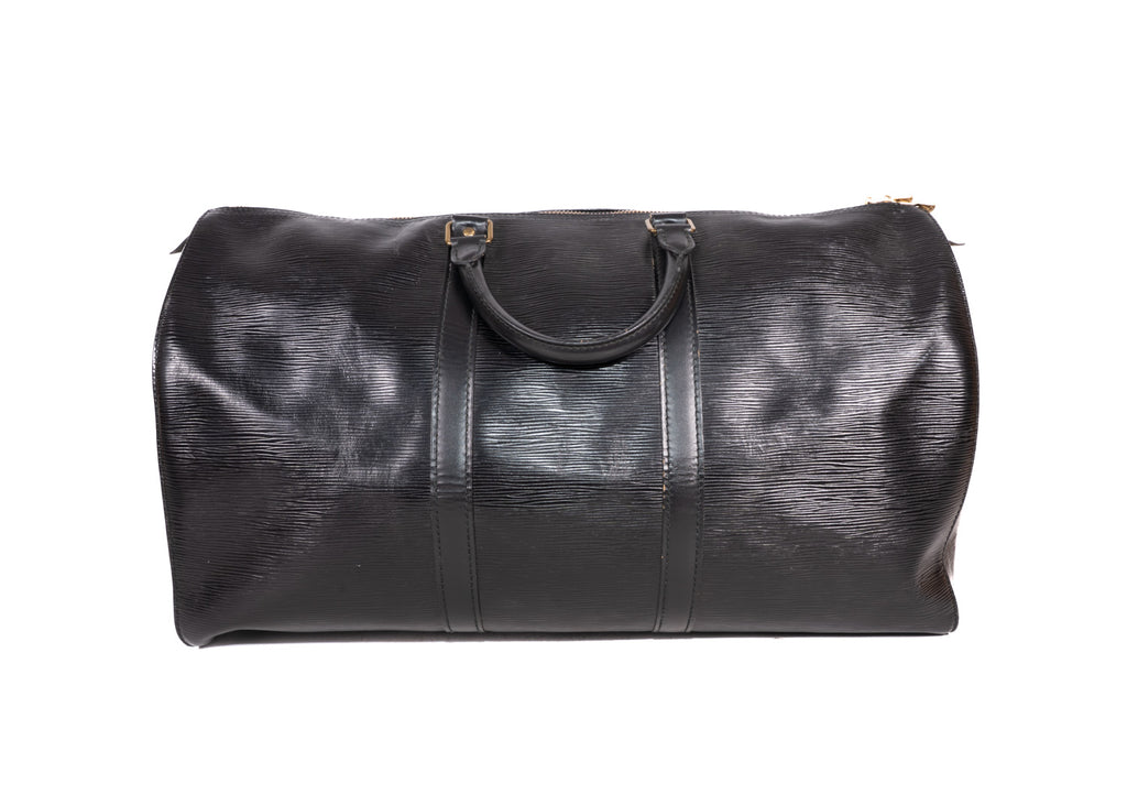 Keepall Epi Leder 50 Schwarz