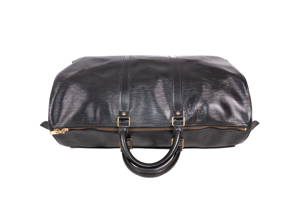 Keepall Epi Leder 50 Schwarz