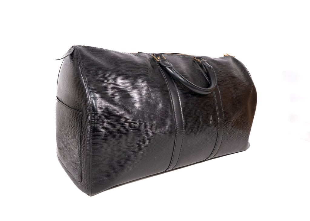 Keepall Epi Leder 50 Schwarz