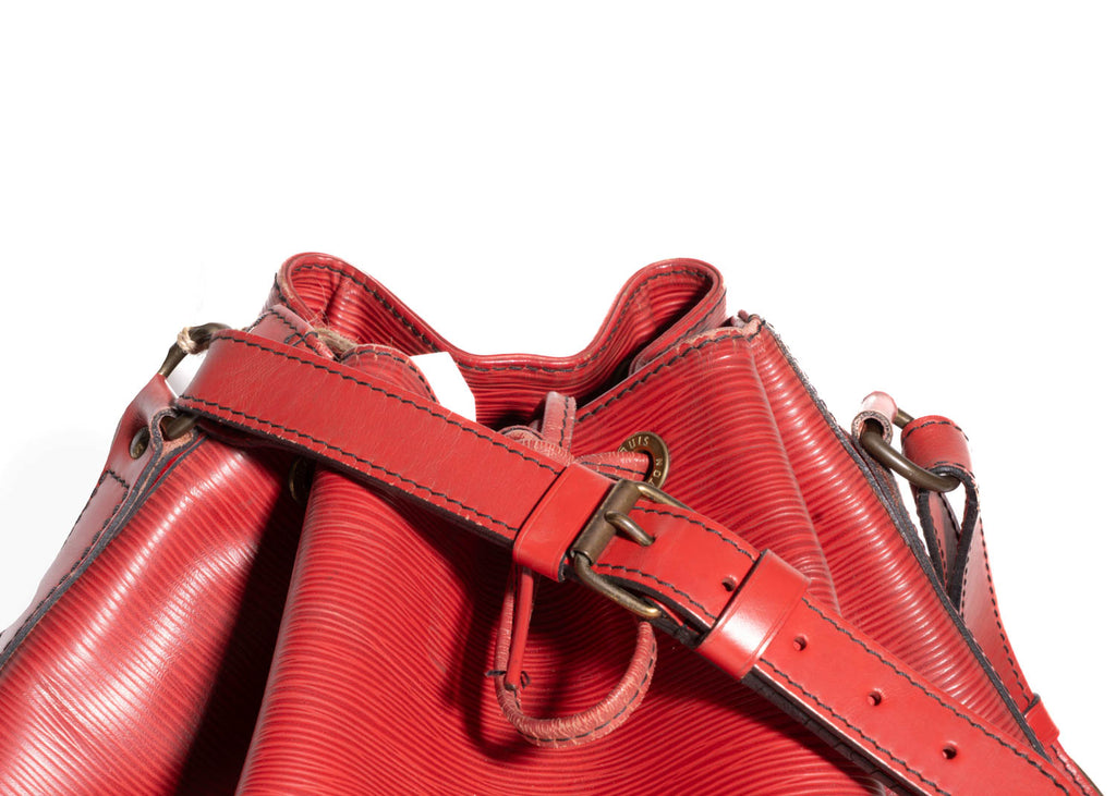Sac Noé Epi Leder Grande Rot