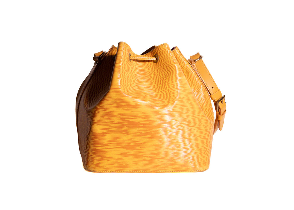 Sac Noé Epi Leder Petit Gelb