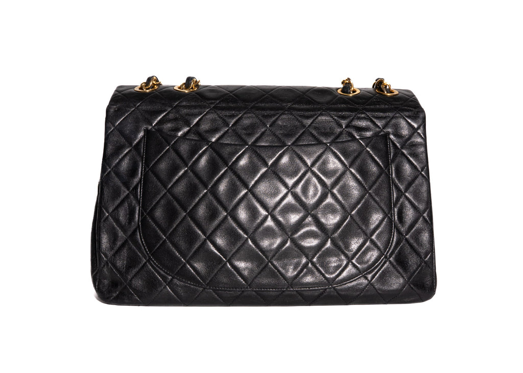 Chanel Maxi Single Flap Gold