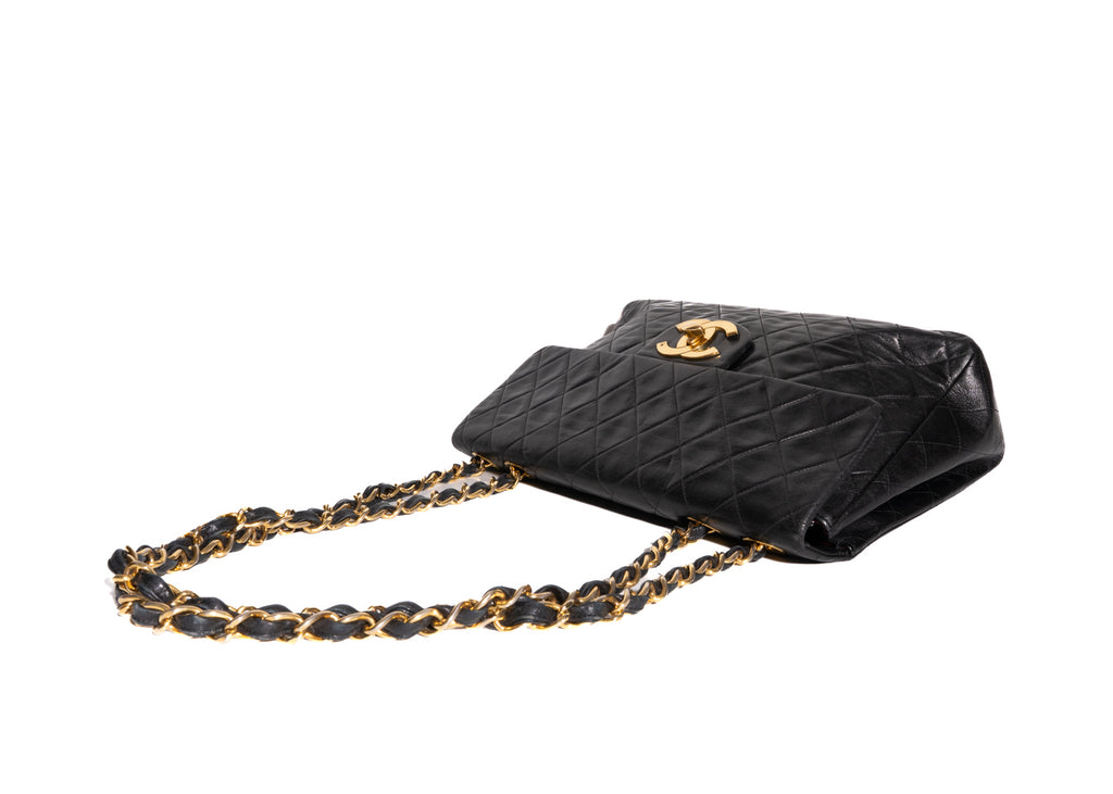 Chanel Maxi Single Flap Gold