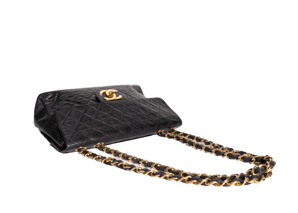Chanel Maxi Single Flap Gold