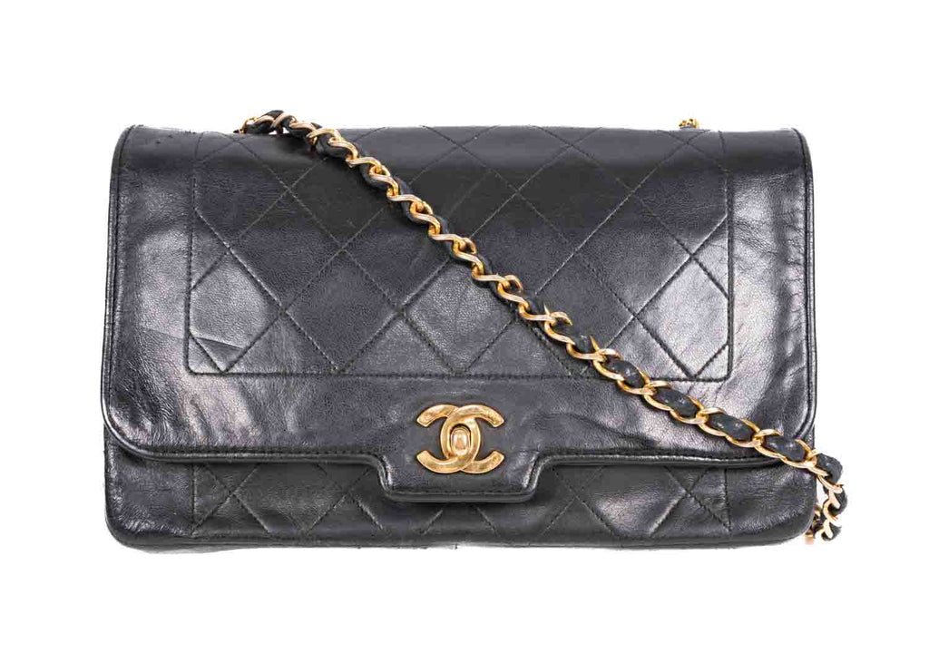Diana Flap Bag Schwarz