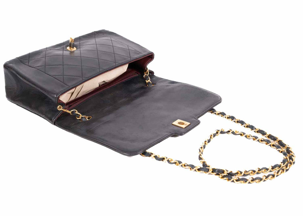 Diana Flap Bag Schwarz