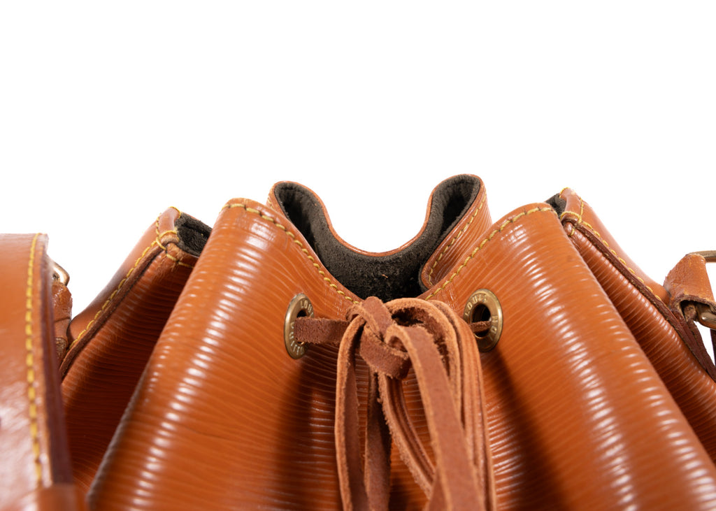 Sac Noé Epi Leder Petit Braun