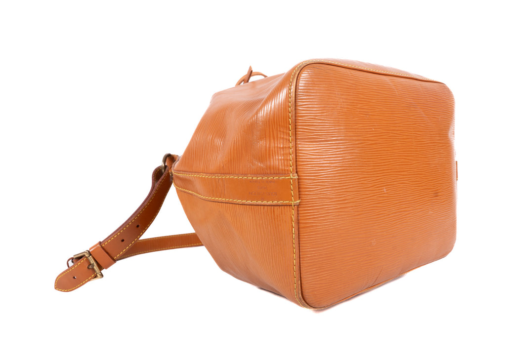 Sac Noé Epi Leder Petit Braun