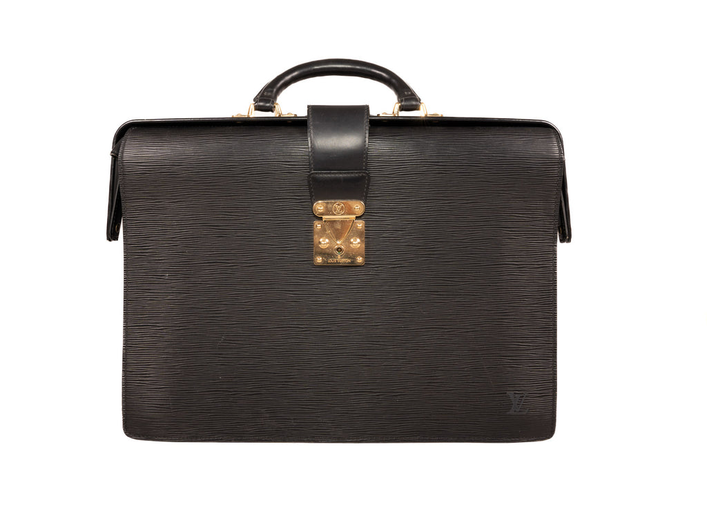 Aktentasche Fermoir Epi Leder