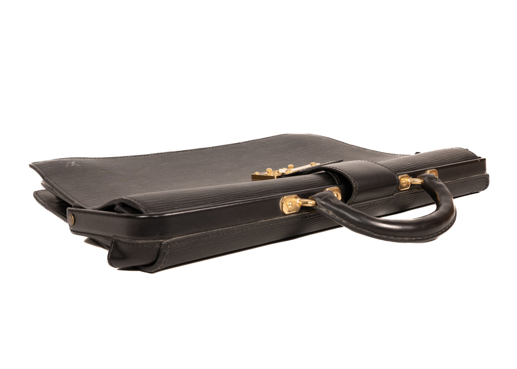 Aktentasche Fermoir Epi Leder