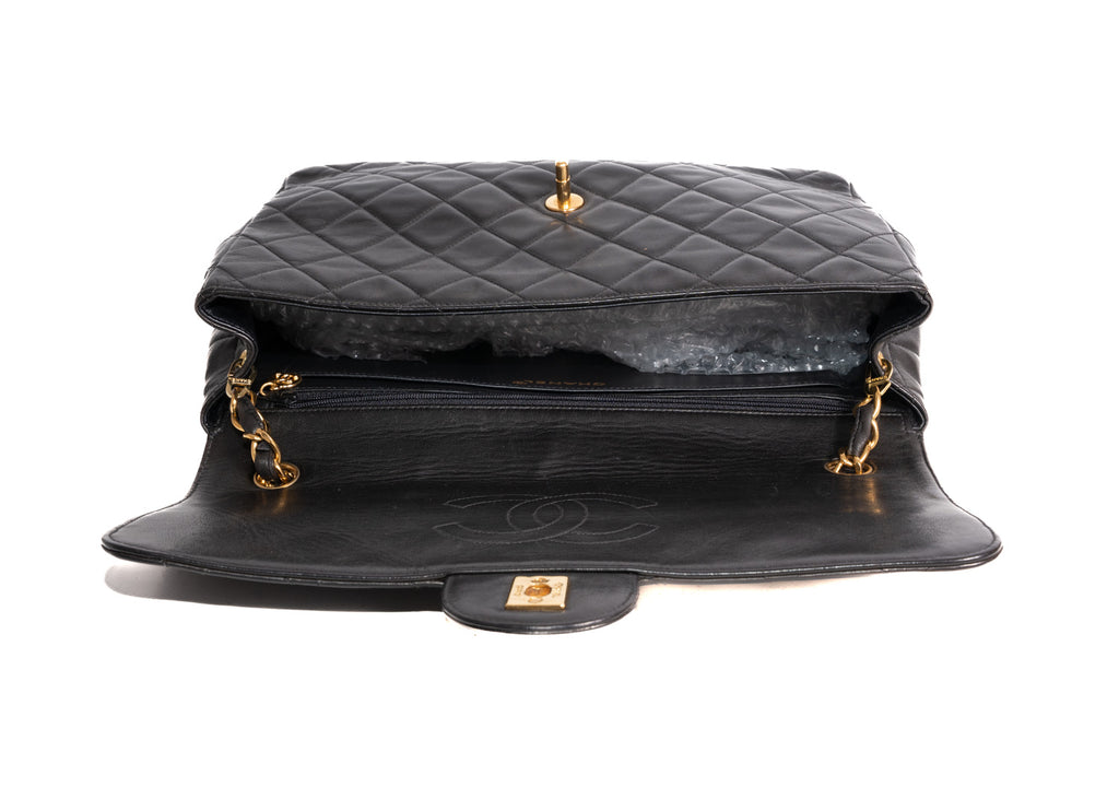 Single Flap Jumbo Schwarz / Gold