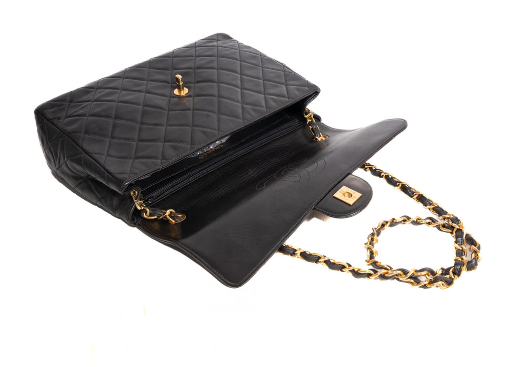 Single Flap Jumbo Schwarz / Gold