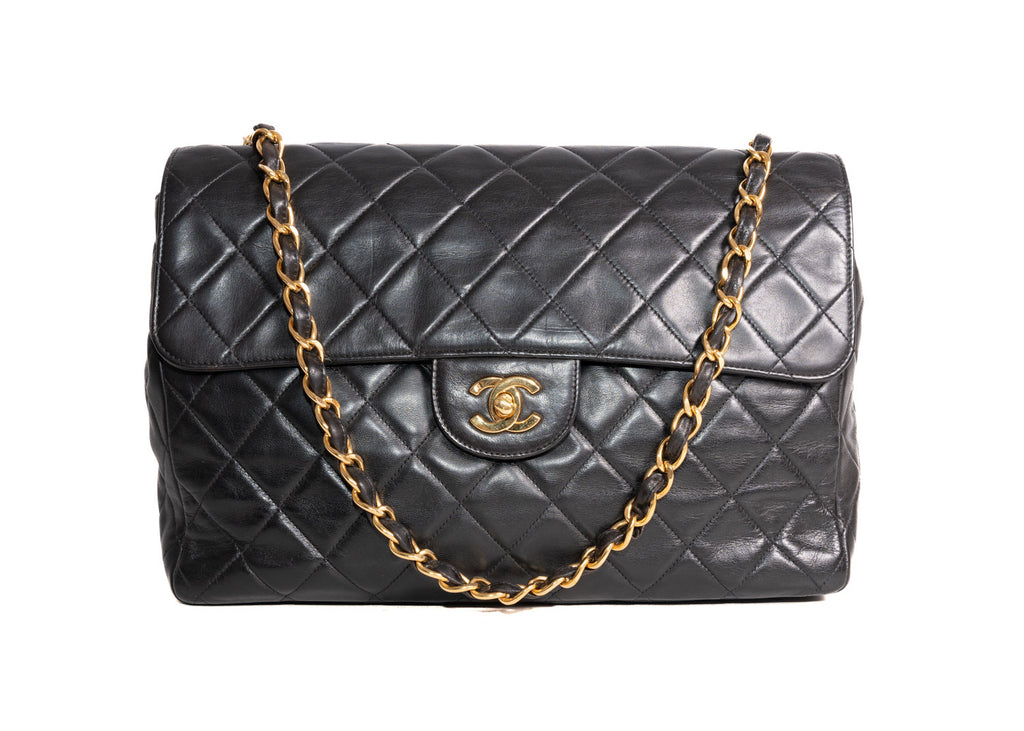 Single Flap Jumbo Schwarz / Gold