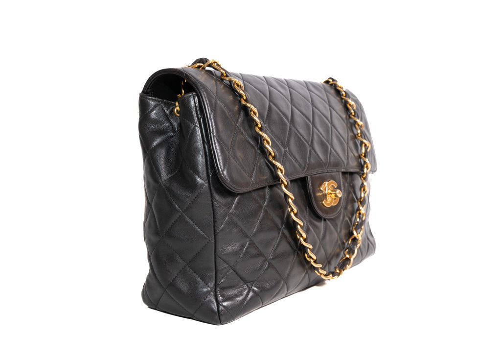 Single Flap Jumbo Schwarz / Gold