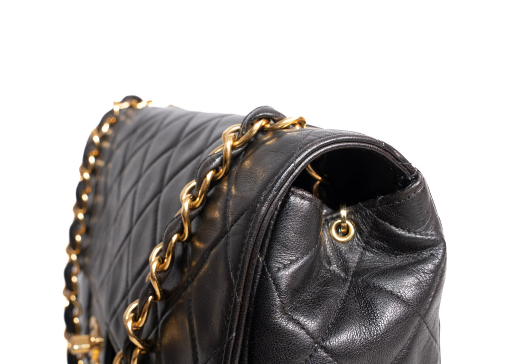 Single Flap Jumbo Schwarz / Gold