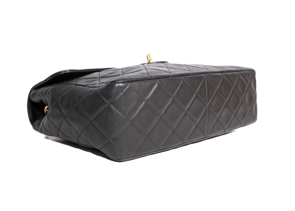 Single Flap Jumbo Schwarz / Gold