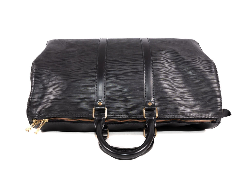 Keepall Epileder 45 Epi Schwarz