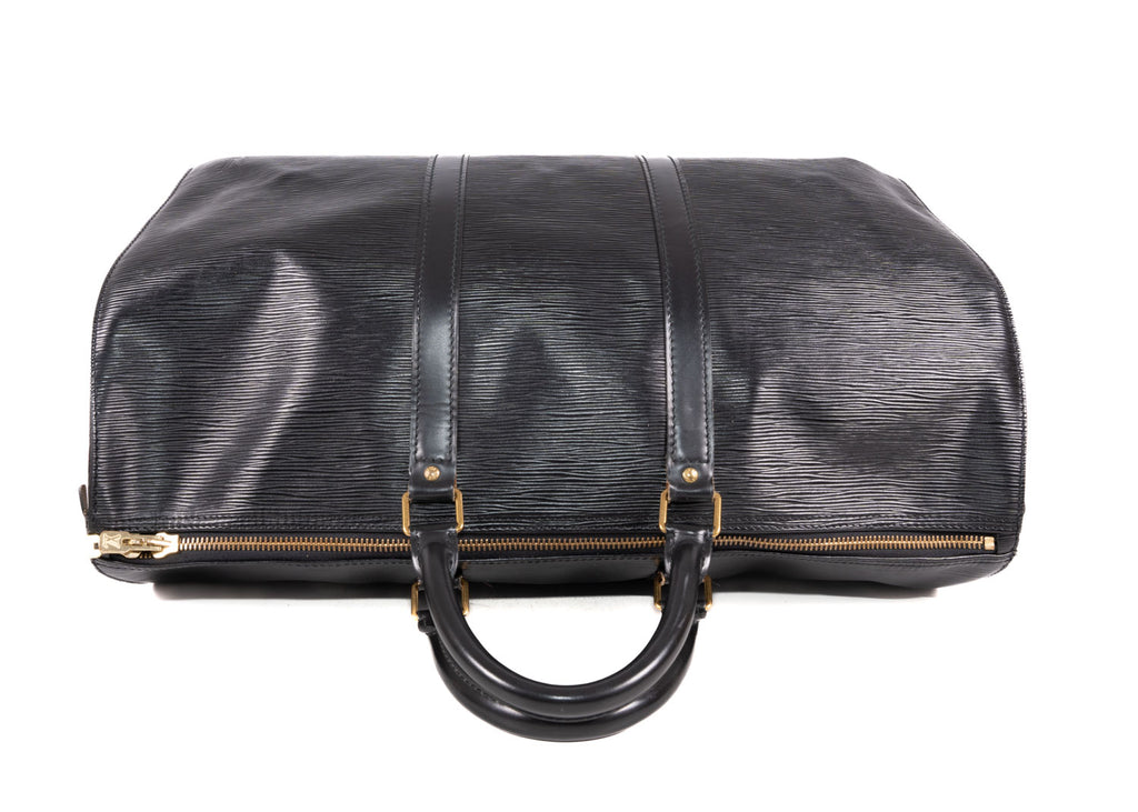 Keepall Epi Leder 50 Schwarz