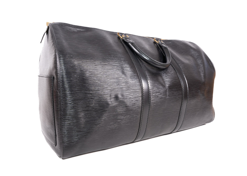 Keepall Epi Leder 50 Schwarz