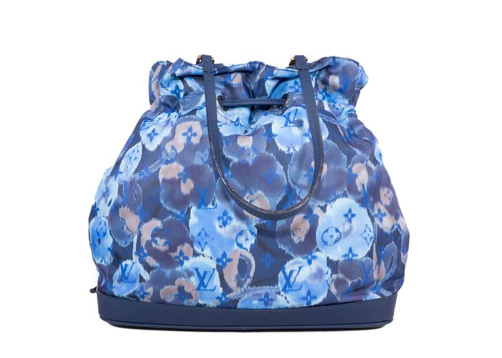 Noéfull MM Monogram Ikat Flower Blau