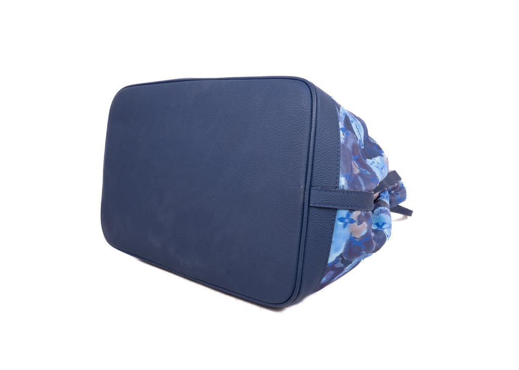 Noéfull MM Monogram Ikat Flower Blau