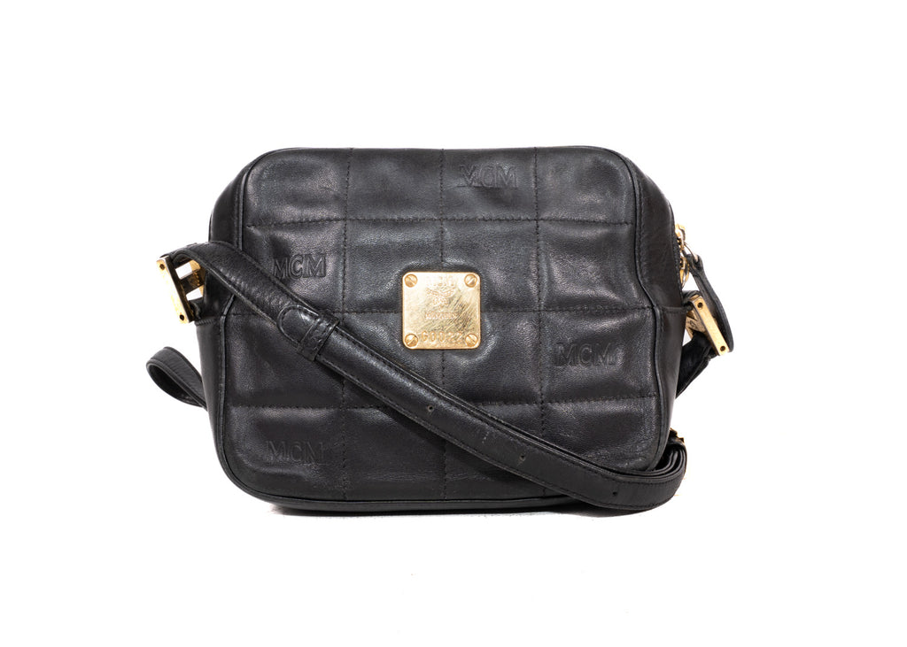 MCM Vintage Crossbody Leder
