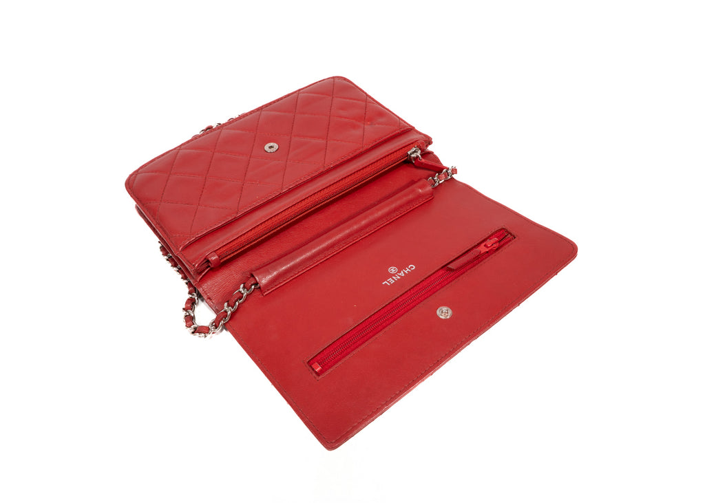Chanel WOC rot