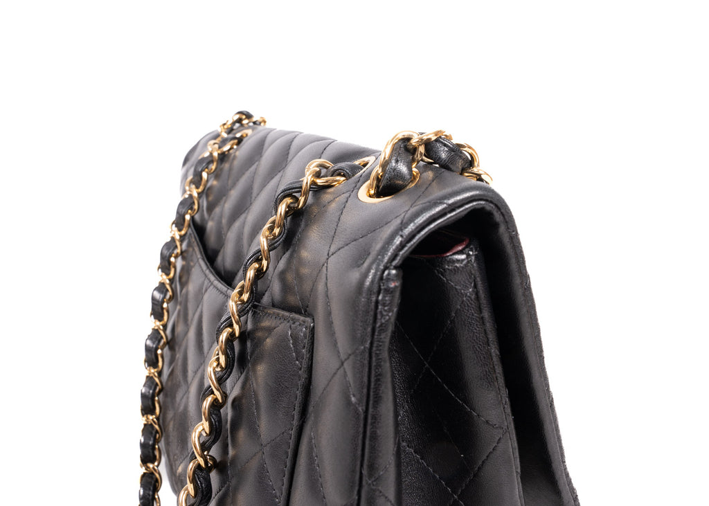 Single Flap Jumbo Schwarz / Gold