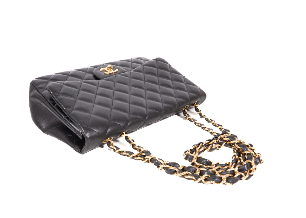 Single Flap Jumbo Schwarz / Gold