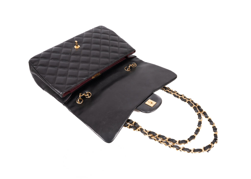 Single Flap Jumbo Schwarz / Gold