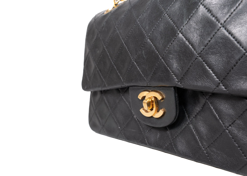 Classic Double Flap Bag Medium Schwarz