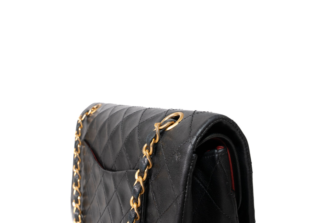 Classic Double Flap Bag Medium Schwarz