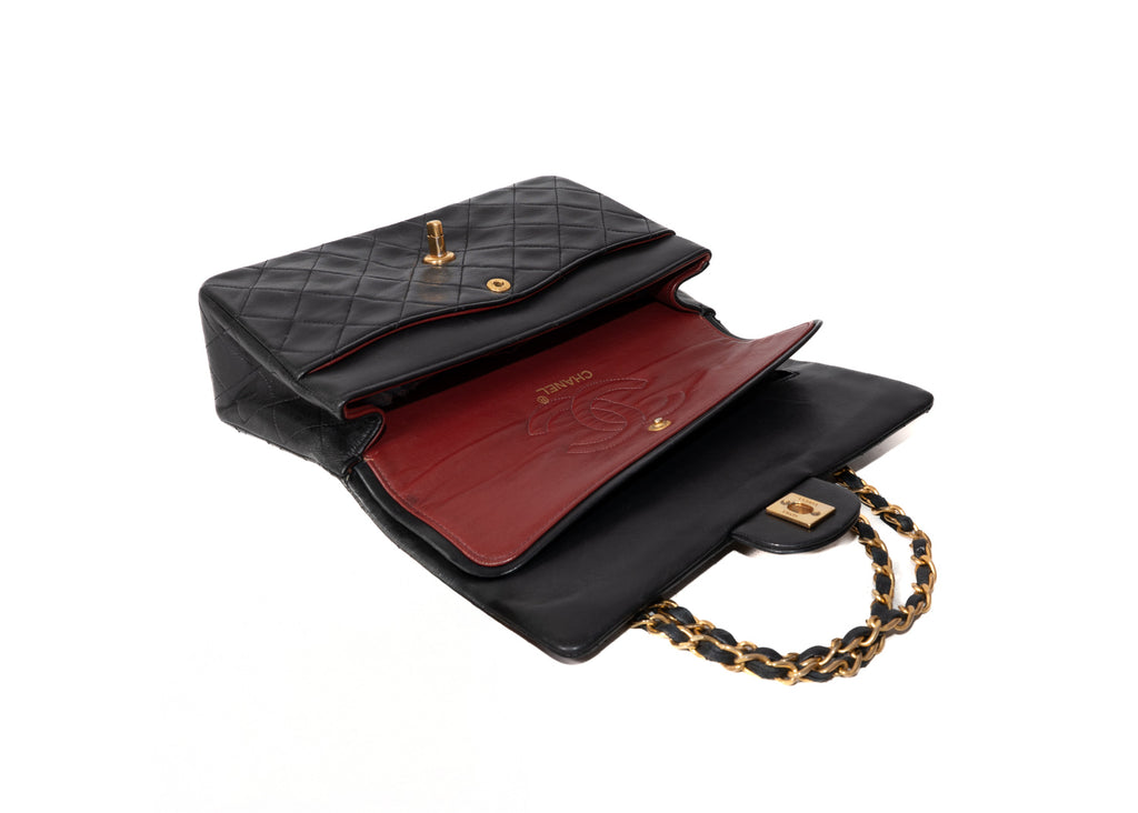 Classic Double Flap Bag Medium Schwarz