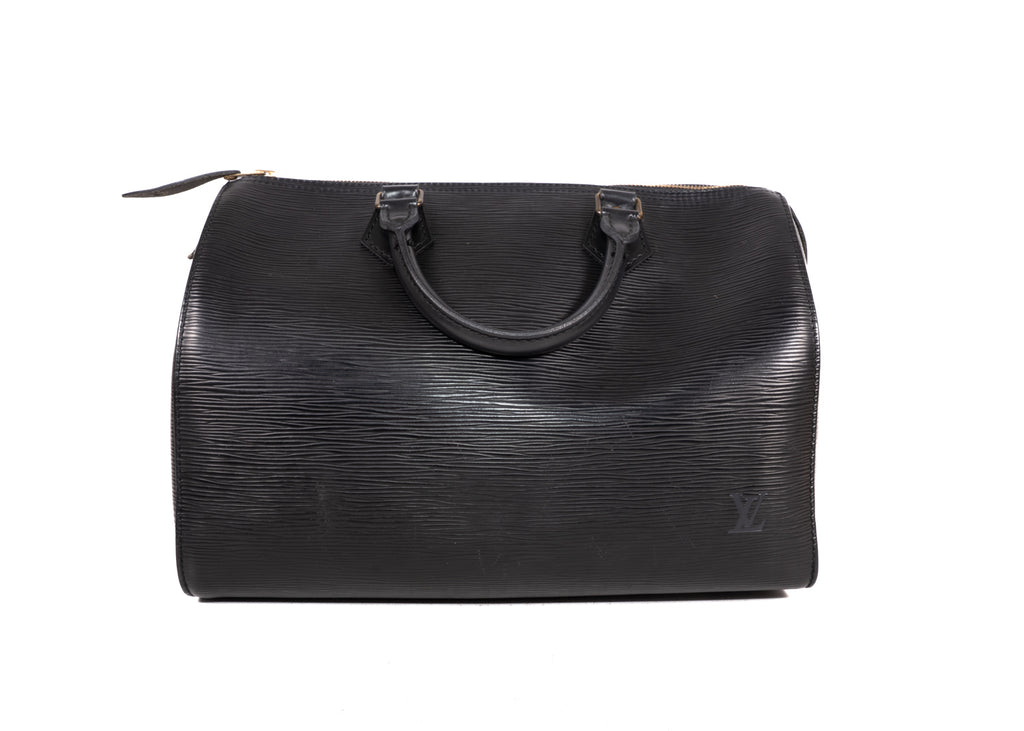 Speedy 30 Epileder schwarz goldene Hardware