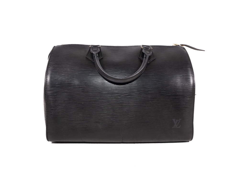 Speedy 30 Epileder schwarz goldene Hardware