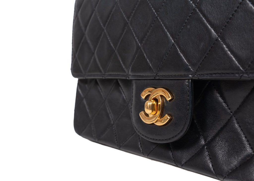 Classic Double Flap Bag Medium Schwarz